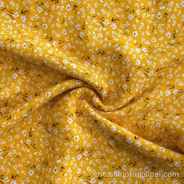 45秒最早的图案花软打印100％粘粘织物